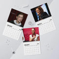 LeeJ 2026 Well-Behaved Women Wall Calendar 11x8.5 Feminist Color by Deal US