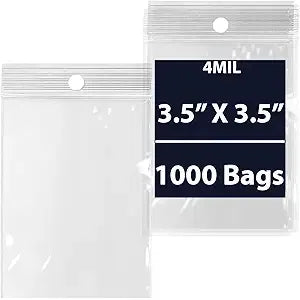 Bag Zip Bg 4M 3X5N 1000 by Pasteur Pharmacy
