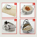 SYSAMA Eco-Friendly Stainless Steel Dumpling Pastry Tools - Assorted Sizes by DailySale