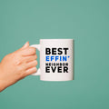 Panvola Best Effin' Neighbor Coffee Mug 11oz White Ceramic Funny by Deal US