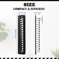 Generic Wall Mounted Hat Rack 2 Pack Adhesive Screw Mount Multilayer Cap Holder by Deal US