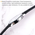 uxcell 32.5mm Sapphire Crystal Watch Glass Lens Round Flat 1.5mm Replacement by Deal US