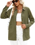 CiCiBird Women's Oversized Utility Shacket Jacket Black XL Size XL by Deal US