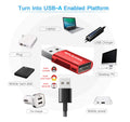 Blocker, USB A & USB C Data Blocker for Any USB C Mobile Phone Quick Charge
