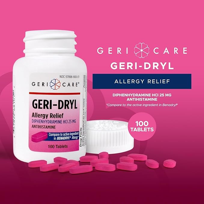Geri-Dryl Alrg Rfl Tb 25Mg 400 by Pasteur Pharmacy