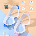 DCRWVCTON Adult Swim Goggles 2 Pack Anti-Fog Leak-Proof Clear with Ear Plugs by Deal US