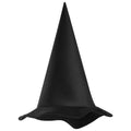 Spooktacular Creations Halloween Black Witch Hat Soft Satin Costume Accessory by Deal US