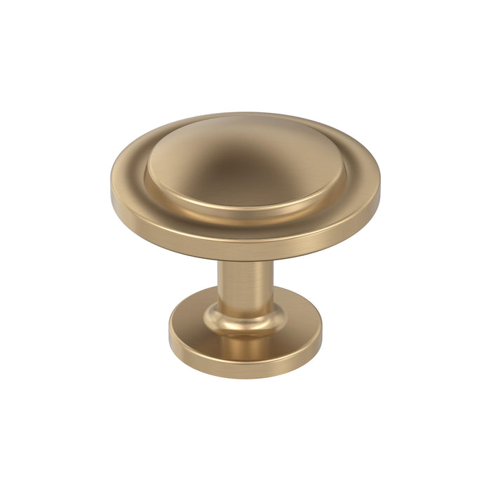 Amerock Champagne Bronze Cabinet Knob 1-3/16in 10 Pack Zinc Hardware by Deal US