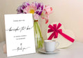 QOFO Wedding Party Minimalist Wooden Sign with Stand - Party Decorations by Deal US