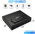 Instant Gun Portable Safe Firearm Valuables Security Keypad Quick Access RPNB by Vanessa Jane