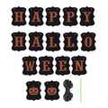 ERKOON Happy Halloween Banner Bunting Pumpkin Sign Wall Decor Party by Deal US
