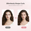 AM 8:00 Curly Hairbrush Curl Defining Voluming Styling Tool Pink by Deal US