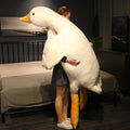 Srutirbo Giant Goose Stuffed Animal Plush Pillow White 37.5 Inch by Deal US