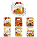 Generic Friendsgiving Gift Bags Thanksgiving Party Favors Orange 12 Pack by Deal US