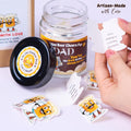 SOLMAY Funny Beer Cheers Gift Jar with 60 Uplifting Messages for Dad 0.5 by Deal US