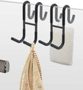Rust-Resistant Door Mount Shower Hook – Strong Multifunctional Hanging Hook by DailySale