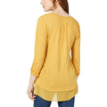 Style & Co Chiffon-Hem Top, Size XXL by Vanessa Jane