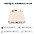 For Iphone 17 Pro Phone Case Liquid Silicone, Thin Ultra Slim Minimalist Phone C