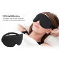 ANPKEC Sleep Mask,3D Contoured Sleeping Mask,99% Light Blocking Eye Mask, Zero Eye Pressure Cup Blindfold for Men Women, with Adjustable Strap for Sleeping, Yoga,Traveling(Black)