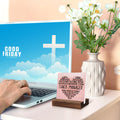 Mhfpl Social Worker Thank You Acrylic Plaque Sign 3.92x3.92x0.3 Lucency by Deal US