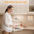 Auxoda Under Cabinet Lighting USB Rechargeable Motion Sensor White 1-Pack by Deal US