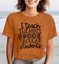 CQF Halloween Teacher Shirt Women Funny Fall Teacher Tee Size XL by Deal US