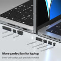 Pcs Anti Dust Dirt Plug Cups Set for 2026-2021 MacBook Pro 14.2 inch 16.2 inch
