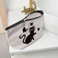 Henhesaha Cute Cat Mom Makeup Bag Travel Toiletry Bag for Women by Deal US