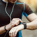 Watch Silicone Sport Band Black — Soft Breathable Strap for Series 3-11, SE & Ul
