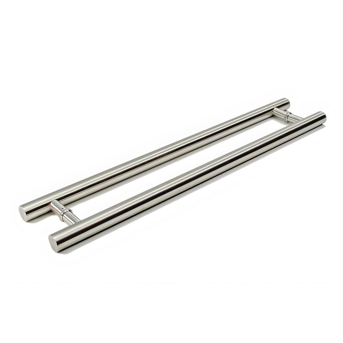 24-Inch Stainless Steel Push Handle (Door Hardware) - 10 Count by Pasteur Pharmacy