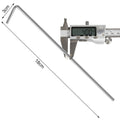 Oligei 17 Pack Heavy Duty Metal Tent Stakes Silver 18in Outdoor Use by Deal US