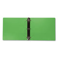 Samsill Earth's Choice Biobased Economy Round Ring View Binders, 3 Rings, 3" Capacity, 11 x 8.5, Lime