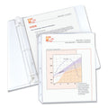 C-Line Standard Weight Polypropylene Sheet Protectors, Clear, 2", 11 x 8.5, 50/Box