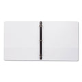 Samsill Earth's Choice Biobased Economy Round Ring View Binders, 3 Rings, 1" Capacity, 11 x 8.5, White