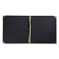 Samsill Classic Collection Ring Binder, 3 Rings, 1" Capacity, 11 x 8.5, Black
