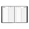 AT-A-GLANCE Two-Person Group Daily Appointment Book, 11 x 8, Black Cover, 12-Month (Jan to Dec): 2023