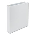 Samsill Earth's Choice Biobased D-Ring View Binder, 3 Rings, 1.5" Capacity, 11 x 8.5, White