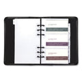 Samsill Regal Leather Business Card Binder, Holds 120 2 x 3.5 Cards, 5.75 x 7.75, Black