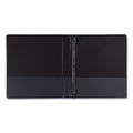 Samsill Earth's Choice Biobased Locking D-Ring Reference Binder, 3 Rings, 1" Capacity, 11 x 8.5, Black