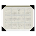 AT-A-GLANCE Executive Monthly Desk Pad Calendar, 22 x 17, White Sheets, Black Corners, 12-Month (Jan to Dec): 2023