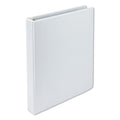 Samsill Earth's Choice Biobased D-Ring View Binder, 3 Rings, 1" Capacity, 11 x 8.5, White