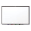 Quartet Classic Series Total Erase Dry Erase Board, 60 x 36, White Surface, Black Frame