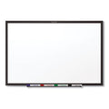 Quartet Classic Series Total Erase Dry Erase Board, 60 x 36, White Surface, Black Frame