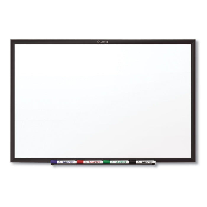 Quartet Classic Series Total Erase Dry Erase Board, 60 x 36, White Surface, Black Frame