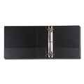 Samsill Earth's Choice Round Ring Reference Binder, 3 Rings, 3" Capacity, 11 x 8.5, Black
