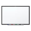 Quartet Classic Series Total Erase Dry Erase Board, 72 x 48, White Surface, Black Frame