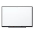 Quartet Classic Series Total Erase Dry Erase Board, 72 x 48, White Surface, Black Frame