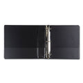 Samsill Earth's Choice Round Ring Reference Binder, 3 Rings, 2" Capacity, 11 x 8.5, Black