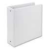 Samsill Earth's Choice Biobased Economy Round Ring View Binders, 3 Rings, 3" Capacity, 11 x 8.5, White
