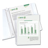 C-Line Recycled Polypropylene Sheet Protectors, Reduced Glare, 2", 11 x 8.5, 100/Box
